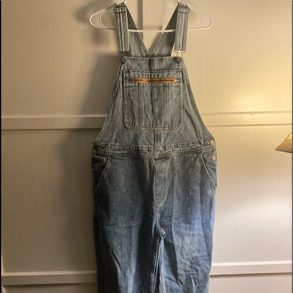 Billabong loose denim overalls